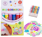 🔥Buy 2 Get 1 Free🎁Magic Puffy Bubble Pens, Heat Activated Popcorn Pens DIY 3D Art Marker for Kids Crafts