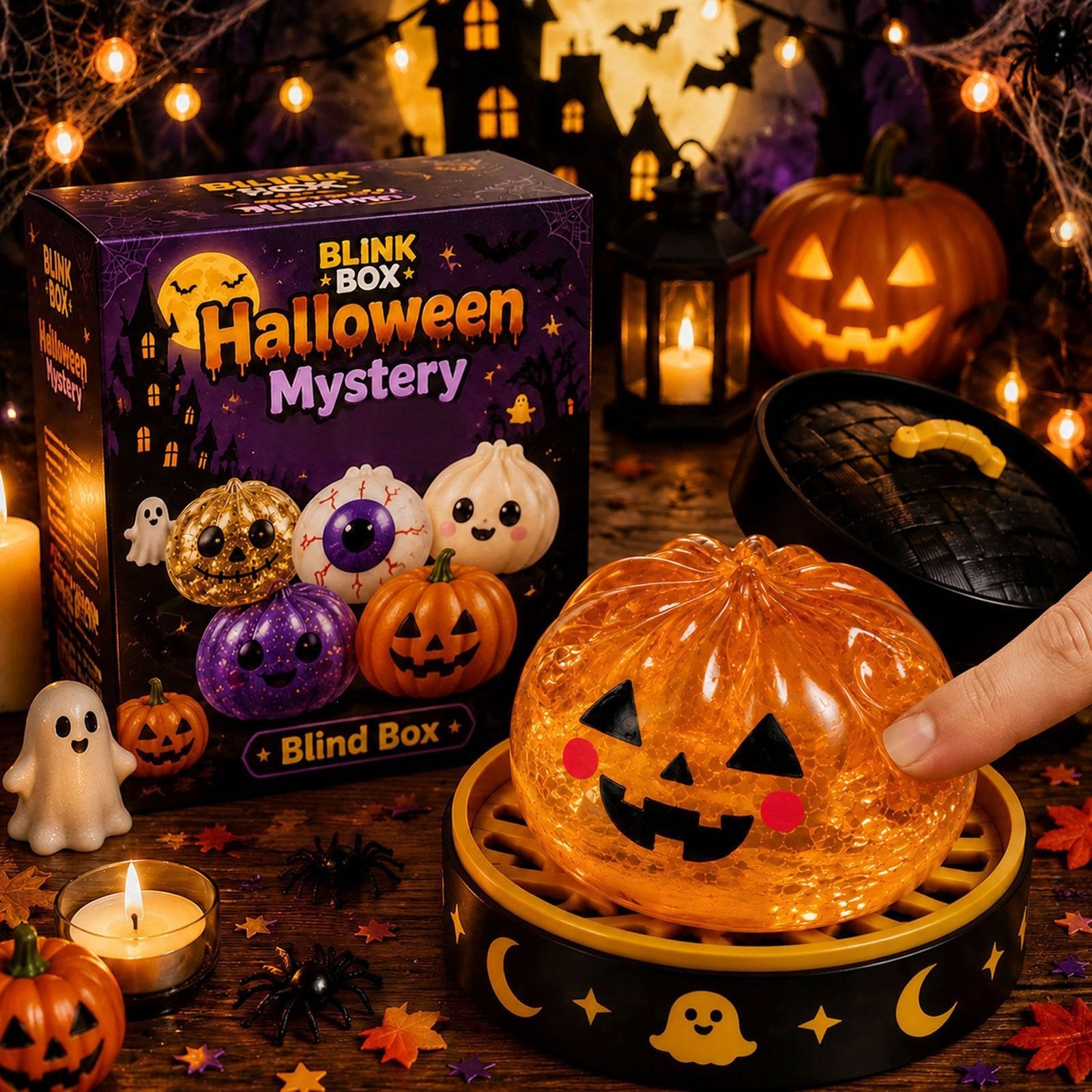 🎃 The Ultimate Halloween Mystery Squishy Box - Spooky Stress Relief Dumplings 👻