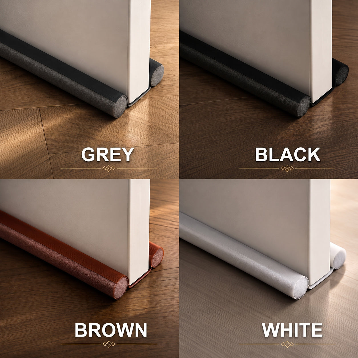 ✅ ✅  The Ultimate Summer Door Seal: Lock AC In, Keep Bugs & Noise Out (Slide-On)