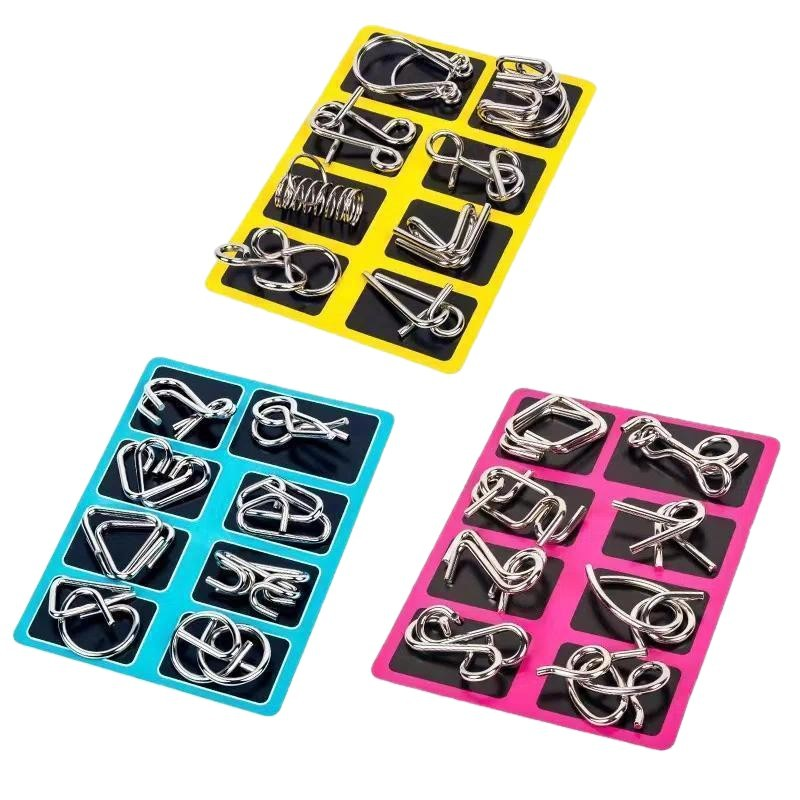 ✅ ✅ The Best Gift🎁 Metal Montessori Puzzle Solving