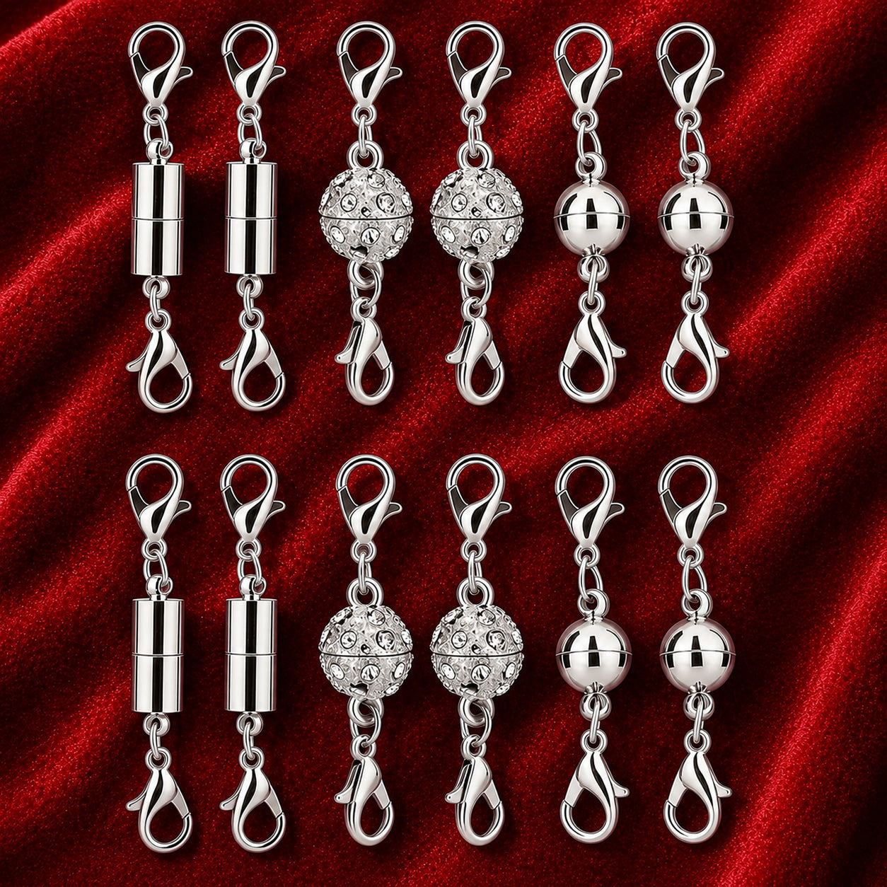 ✅ ✅ Secure Your Necklace in Seconds-Magnetic Necklace Clasps and Closures