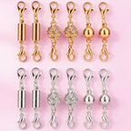 ✅ ✅ Secure Your Necklace in Seconds-Magnetic Necklace Clasps and Closures