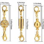 ✅ ✅ Secure Your Necklace in Seconds-Magnetic Necklace Clasps and Closures