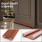 ✅ ✅  The Ultimate Summer Door Seal: Lock AC In, Keep Bugs & Noise Out (Slide-On)
