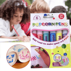 🔥Buy 2 Get 1 Free🎁Magic Puffy Bubble Pens, Heat Activated Popcorn Pens DIY 3D Art Marker for Kids Crafts