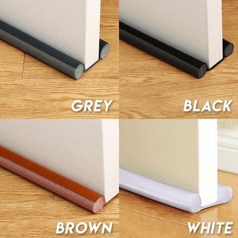 ✅ ✅  The Ultimate Summer Door Seal: Lock AC In, Keep Bugs & Noise Out (Slide-On)