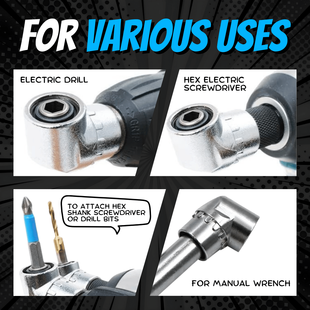 ✅ ✅ 105 Degree Right Angle Drill Adapter