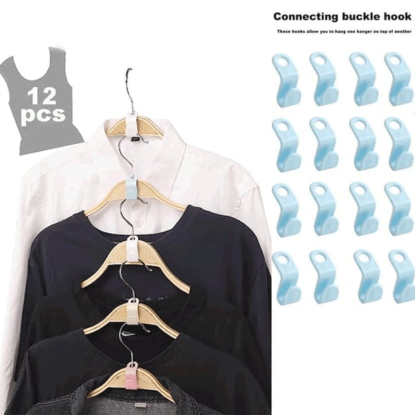 🔥Last Day 49% OFF-Space-Saving Clothes Hanger Connector Hooks