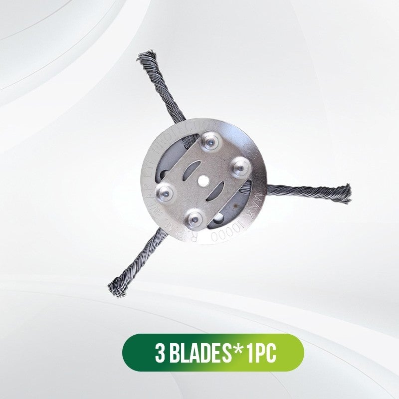 👨‍🌾🎁 Final Day Sale-6 inch Steel Wire Brush Cutter Trimmer Head