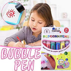 🔥Buy 2 Get 1 Free🎁Magic Puffy Bubble Pens, Heat Activated Popcorn Pens DIY 3D Art Marker for Kids Crafts
