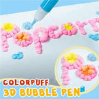 🔥Buy 2 Get 1 Free🎁Magic Puffy Bubble Pens, Heat Activated Popcorn Pens DIY 3D Art Marker for Kids Crafts