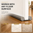 ✅ ✅  The Ultimate Summer Door Seal: Lock AC In, Keep Bugs & Noise Out (Slide-On)