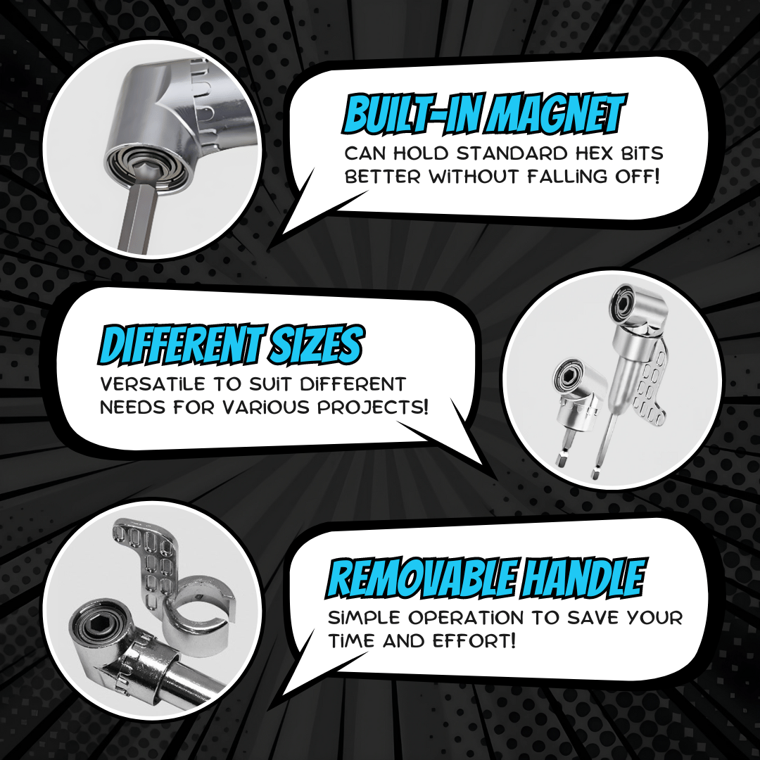 ✅ ✅ 105 Degree Right Angle Drill Adapter