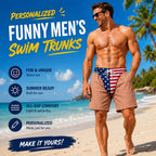 The "Cheeky Commando" Novelty Prank Swim Trunks – Guaranteed to Cause Double-Takes!