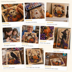 💥 Last Day 49% OFF – 👻✨ Halloween Pearl Art DIY Kit – Turn Tiny Pearls into Spooky-Cute Magic