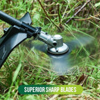 👨‍🌾🎁 Final Day Sale-6 inch Steel Wire Brush Cutter Trimmer Head