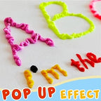 🔥Buy 2 Get 1 Free🎁Magic Puffy Bubble Pens, Heat Activated Popcorn Pens DIY 3D Art Marker for Kids Crafts