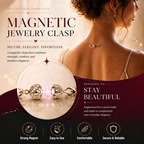 ✅ ✅ Secure Your Necklace in Seconds-Magnetic Necklace Clasps and Closures