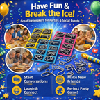 ✅ ✅ The Best Gift🎁 Metal Montessori Puzzle Solving