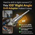 ✅ ✅ 105 Degree Right Angle Drill Adapter