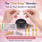 ✅ ✅ Secure Your Necklace in Seconds-Magnetic Necklace Clasps and Closures