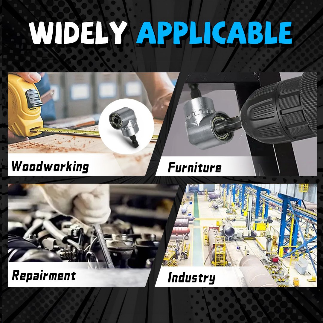 ✅ ✅ 105 Degree Right Angle Drill Adapter