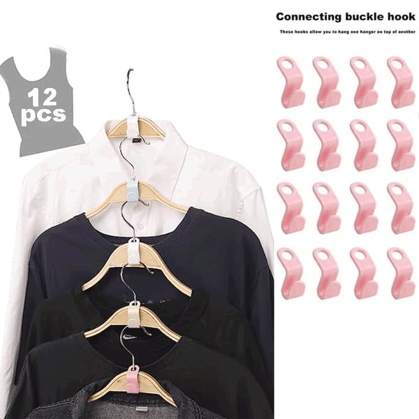 🔥Last Day 49% OFF-Space-Saving Clothes Hanger Connector Hooks