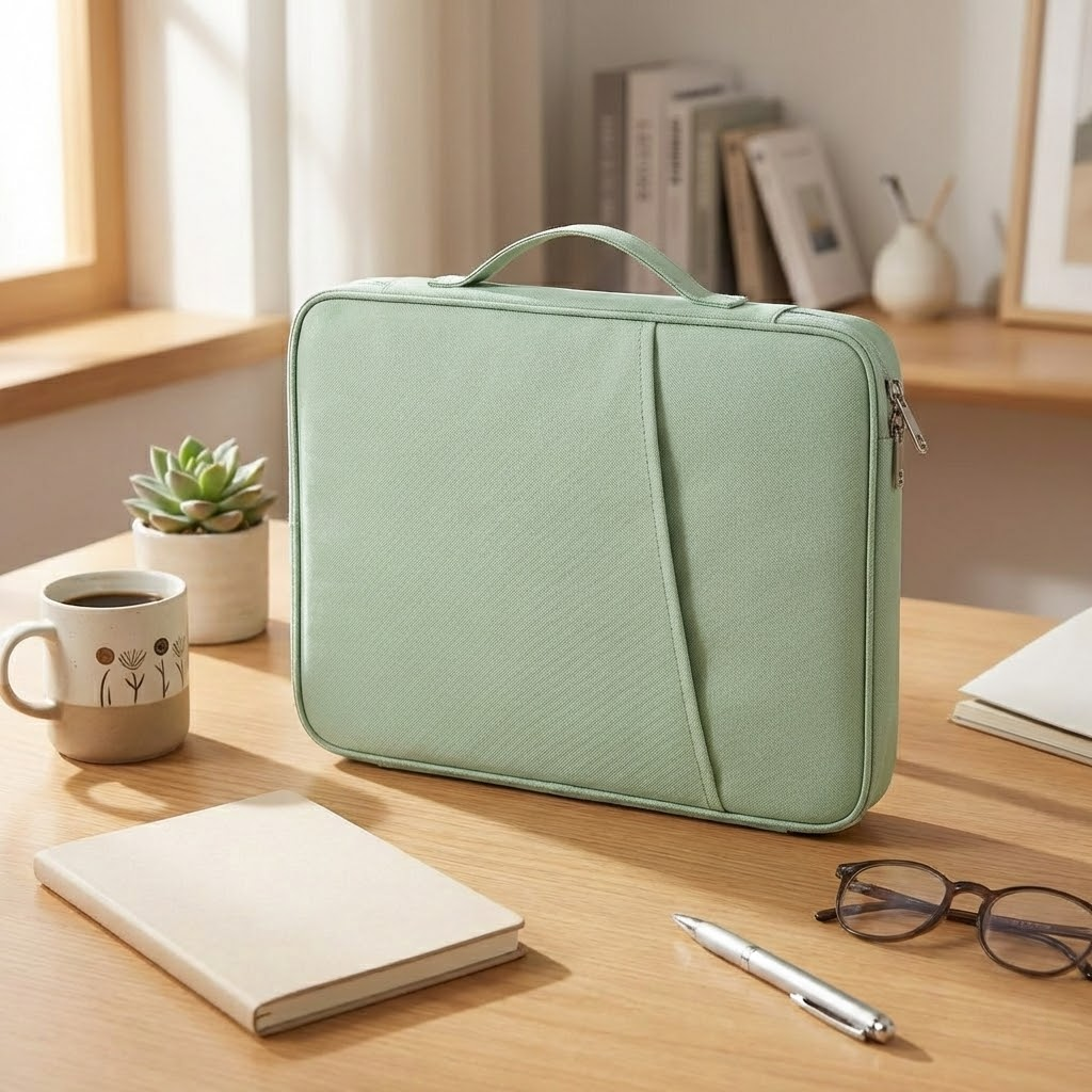 Multi-Functional Tablet and Laptop Organizer Sleeve