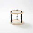 Cream Style Desktop Storage Rack