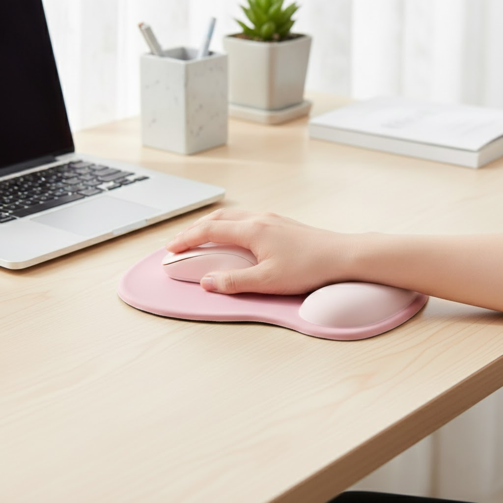 Ergonomic Gel Wrist Rest Mouse Pad